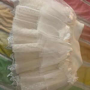 Dollcake White Lace Skirt